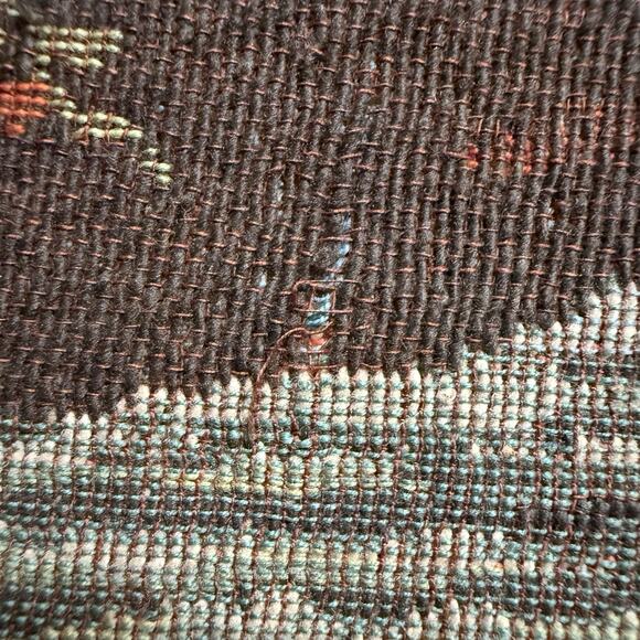 VTG Antique Moonlight Serenade Belgian Tapestry Wall Hanging Rococo 38” X 20” - Picture 16 of 16